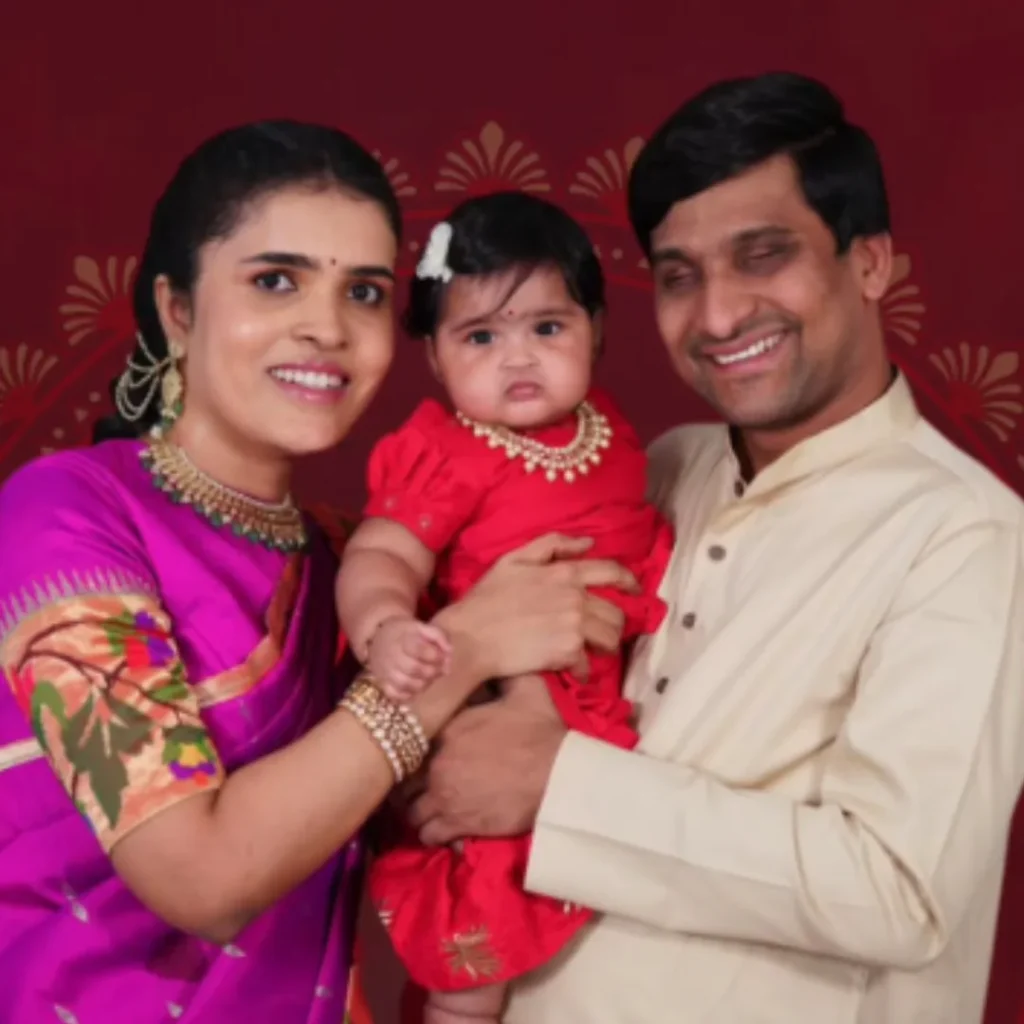 Srikanth Bolla family
