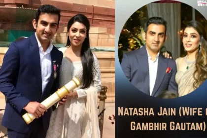 Natasha Jain (Wife of Gambhir Gautam)