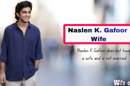 Naslen K. Gafoor Wife