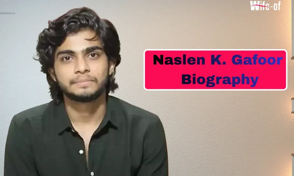 Naslen K. Gafoor Wife 