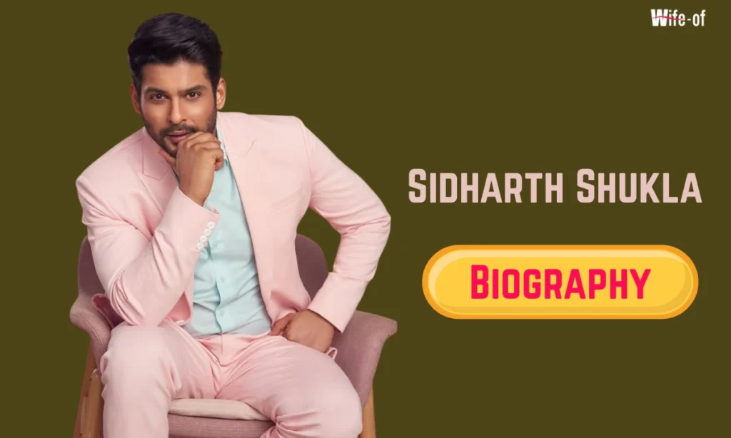 Sidharth Shukla Wife Name